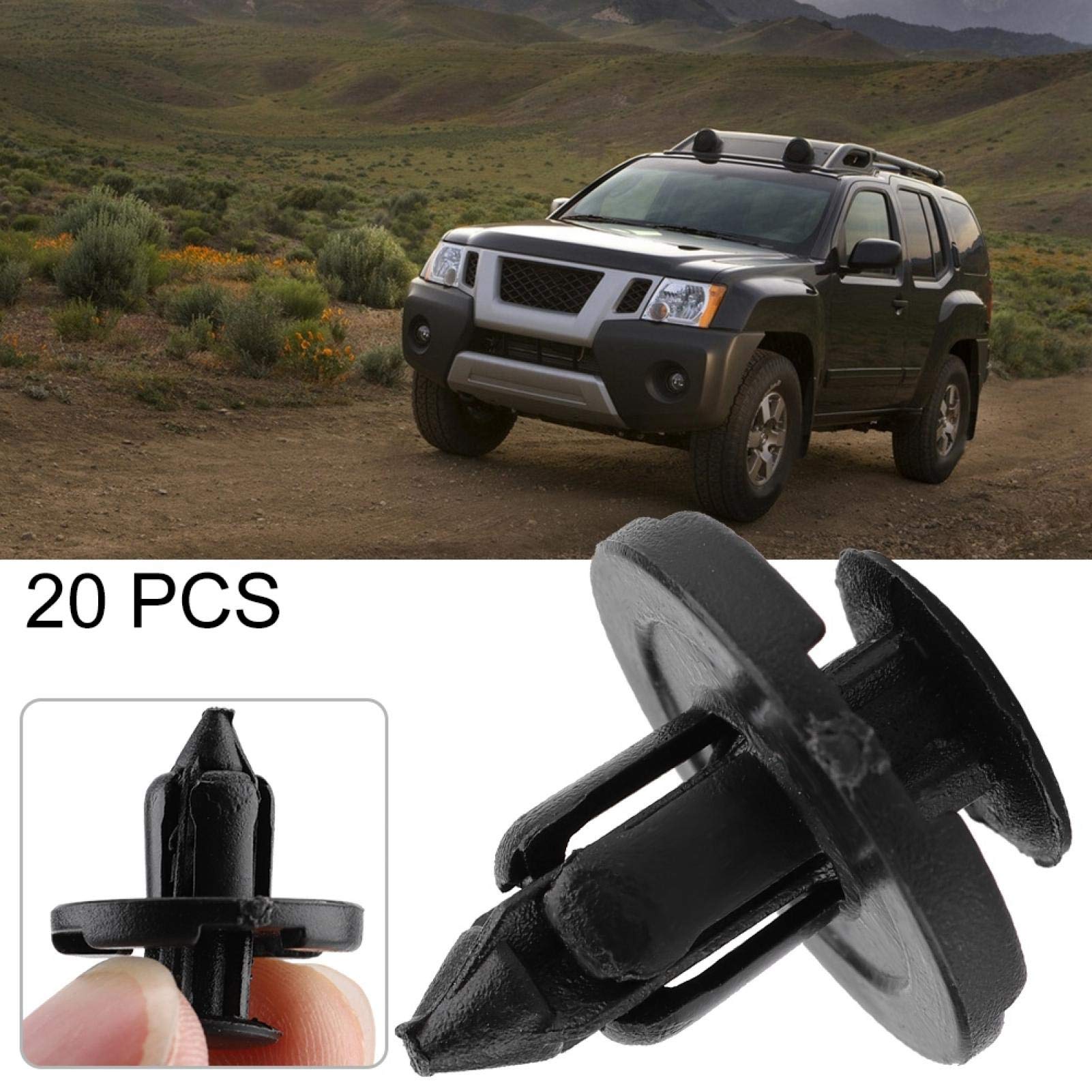 Amazon.com: EVGATSAUTO Bumper Push Fasteners Rivet Clips, 01553